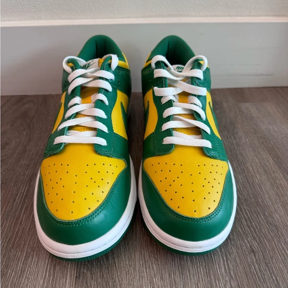 NWT Nike Dunk Low Brazil - Size 9.5 Men - Picture 4 of 11